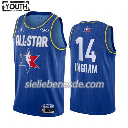 Kinder NBA New Orleans Pelicans Trikot Brandon Ingram 14 2020 All-Star Jordan Brand Blau Swingman